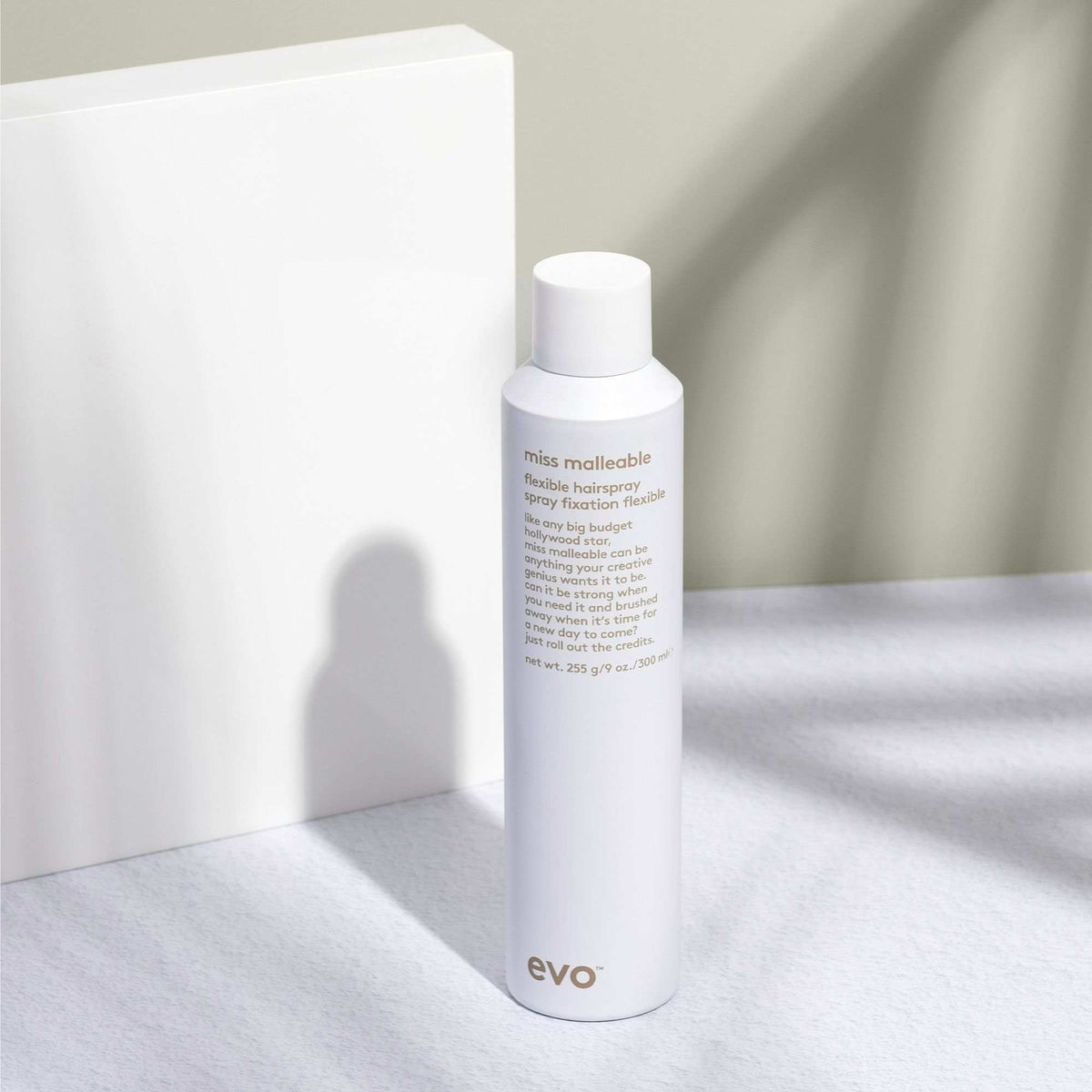 EVO Miss Malleable Flexible Hairspray 300 ml - Hårspray - JK-Shop