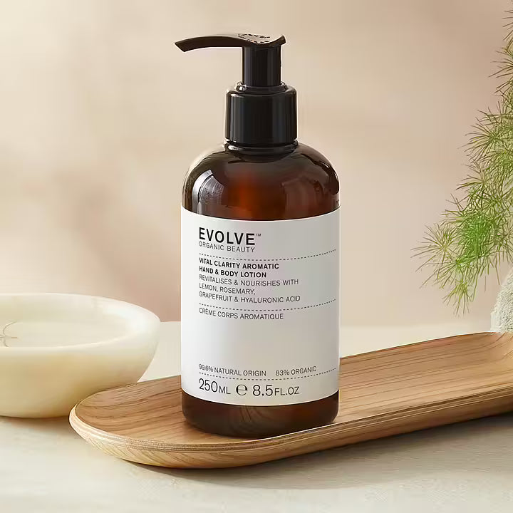 EVOLVE Vital Clarity Aromatic Hand & Body Lotion 250ml - Hånd - og kroppskrem - JK-Shop