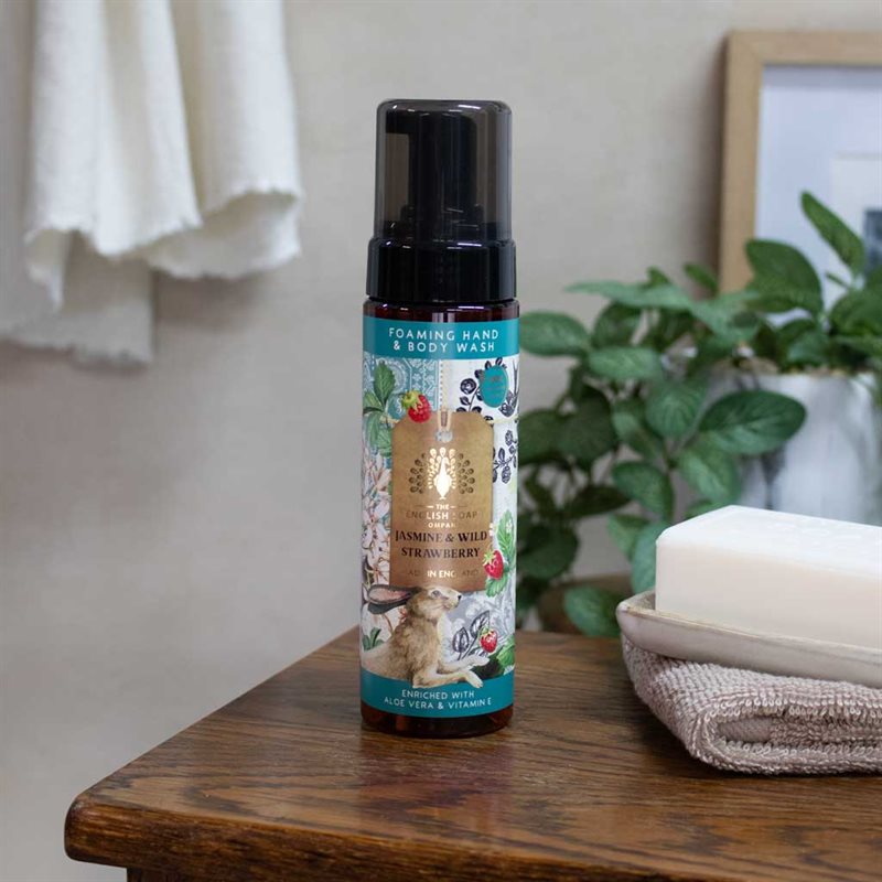 English SC Anniversary Collection Foam Soap Hand & Body - Dusjskum - JK-Shop