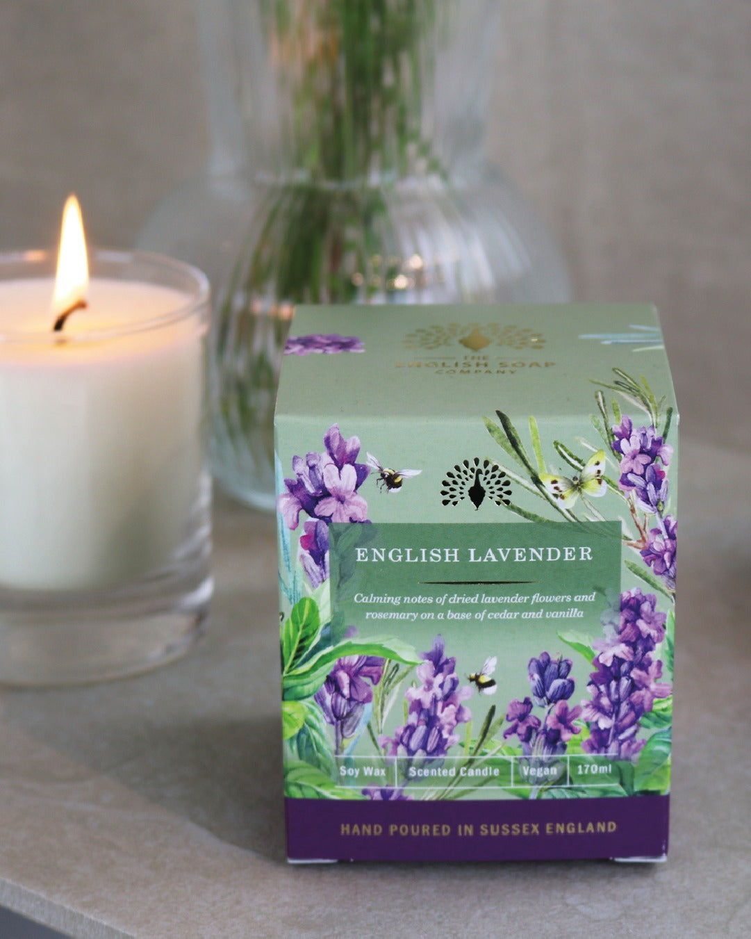 English SC HERITAGE Collection Soya Duftlys - Duftlys - JK-Shop
