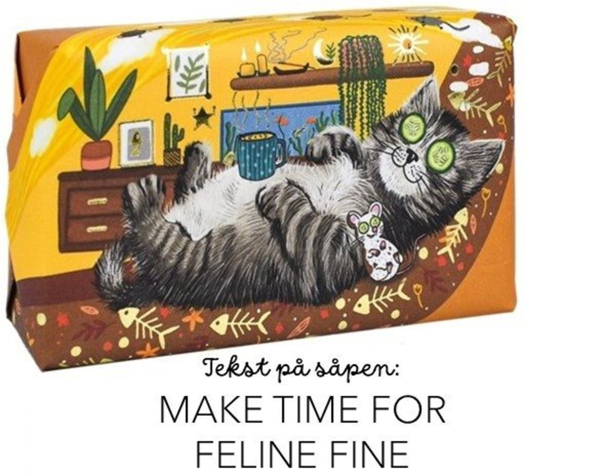 English SC Mythical & Wonderful Såpestykke i dekorativt papir med dyr - Såpe - JK-Shop