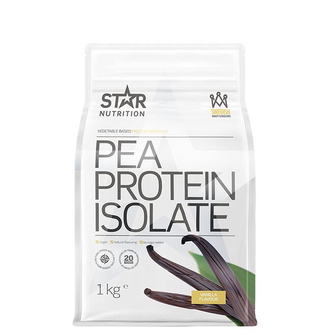 Erteproteinisolat 1 kg - Vegansk proteinpulver - JK-Shop