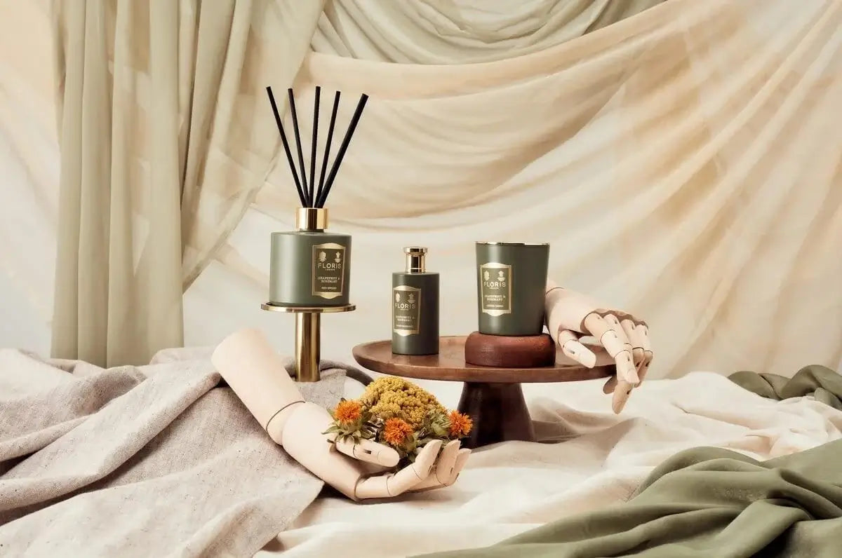Floris Grapefrugt & Rosmarin Room Fragrance, 100 ml.-Parfyme-JKSHOP