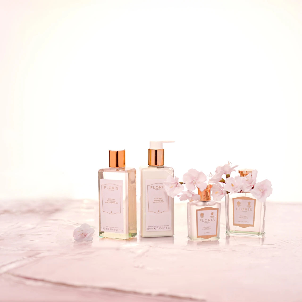 Floris London Floris Cherry Blossom, Body Moisturiser, 250 ml. - Body Lotion - JK-Shop
