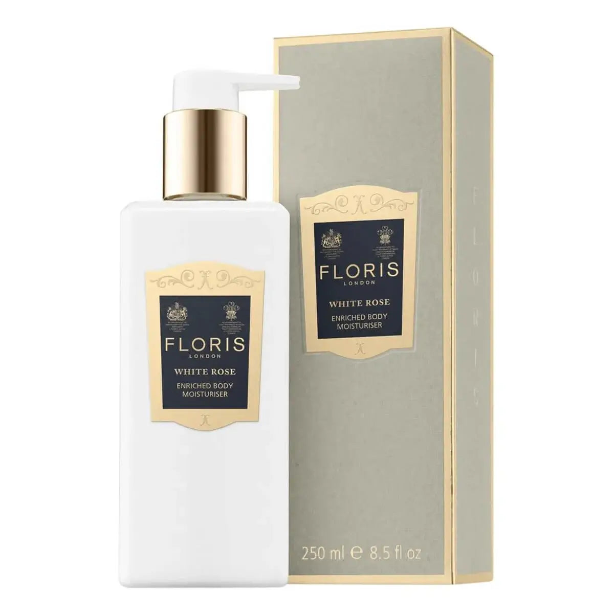 Floris White Rose, Enriched Body Moisturiser-Body Lotion-JKSHOP