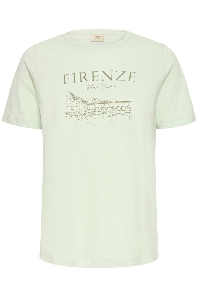 Fransa FABLE TEE 1 - T-skjorter & topper - JK-Shop