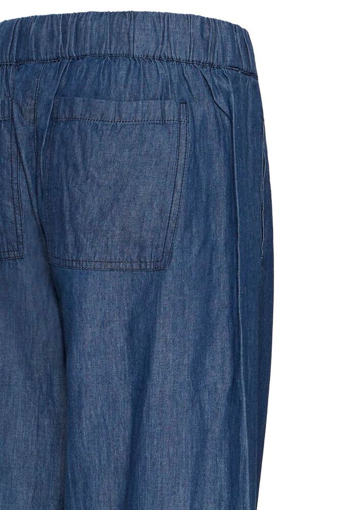 Fransa LARISSA PA 3, Mid Blue denim - Bukser & shorts - JK-Shop