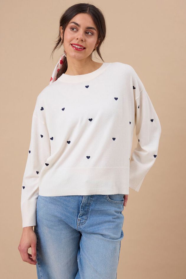 Fransa MELANI PU 19 - Strikk & cardigans - JK-Shop