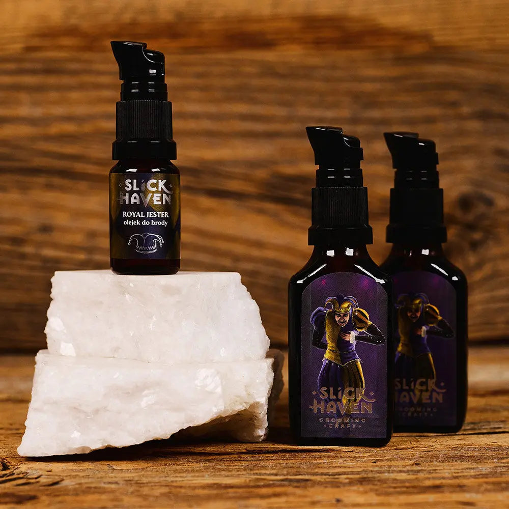 Gave Slickhaven Beard Oil Royal Jester 10ml - Skjeggpleie - JK-Shop