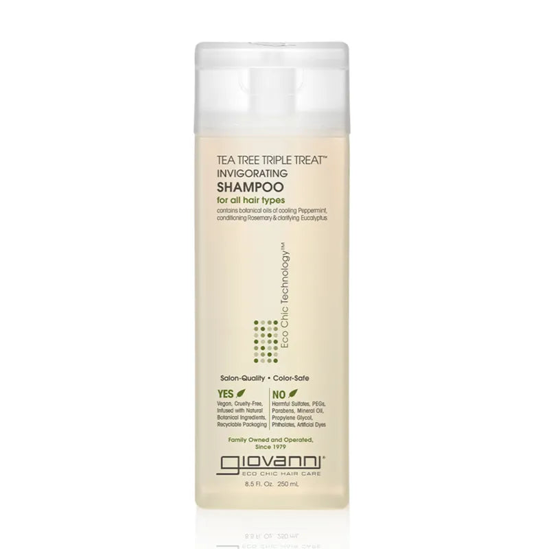 Giovanni shampoo tea tree triple treat 250 ml - Sjampo - JK-Shop