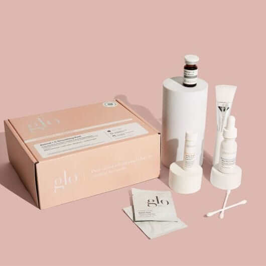 Glo-Skin Beauty, Retinol + C Smoothing Peel-Hudpleiesett-JKSHOP