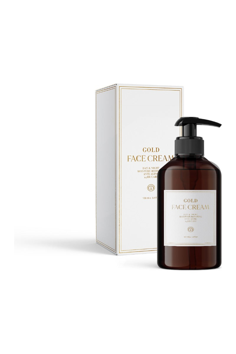 Gold Face Cream 100 ml - Fuktighetskrem - JK-Shop