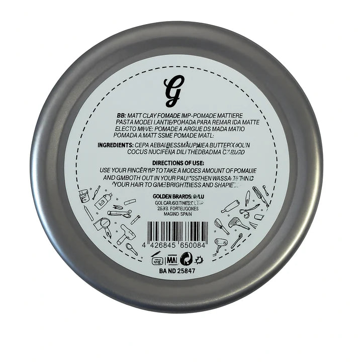 Golden Beards Matt Clay Pomade -  - JK-Shop