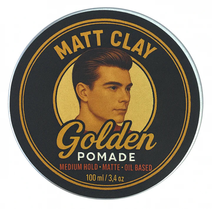 Golden Beards Matt Clay Pomade -  - JK-Shop