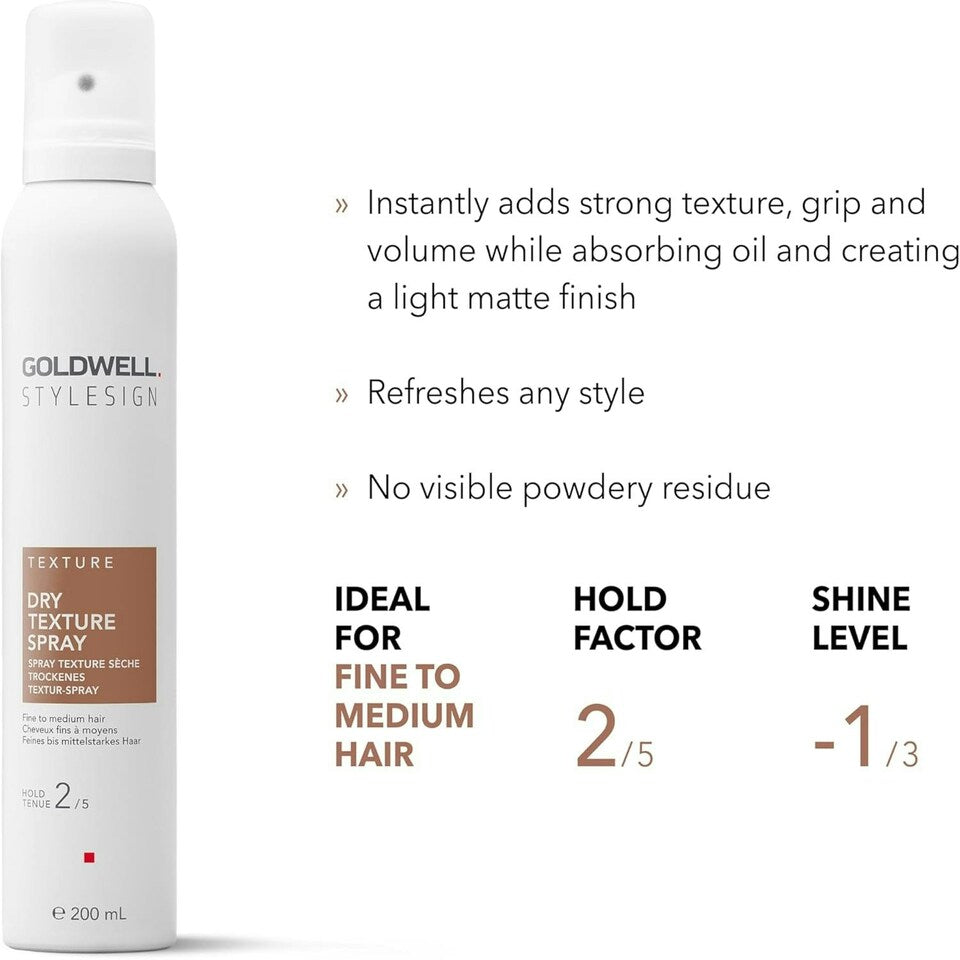 Goldwell StyleSign Texture Dry Texture Spray 75ml - Hårspray - JK-Shop