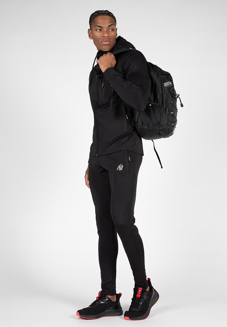 Gorilla Wear Scottsdale Track Pants, Black - Treningsbukser - JK-Shop