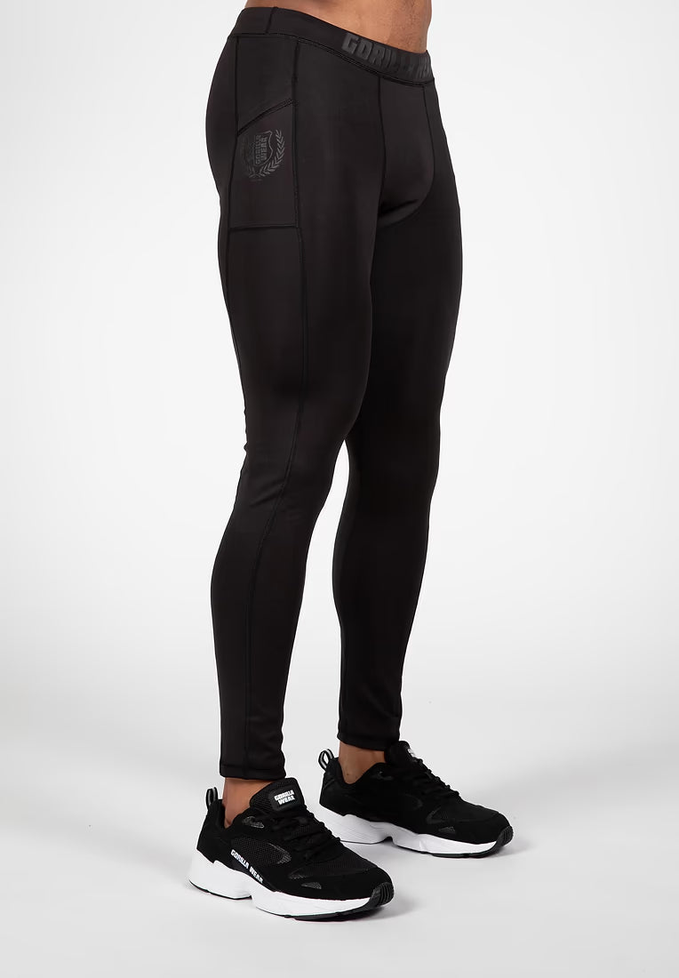 Gorilla Wear Smart Tights, Black -  - JK-Shop