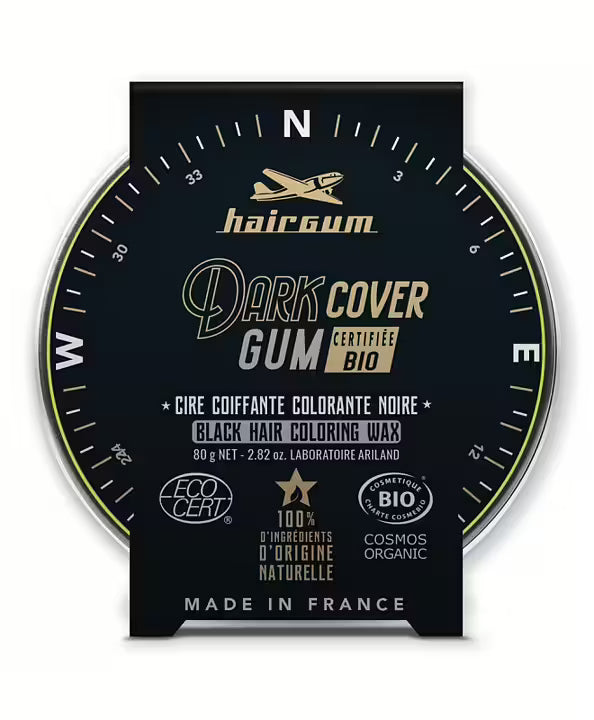 HAIRGUM for MEN Dark Cover Black Hair Coloring Wax 80g -  - JK-Shop