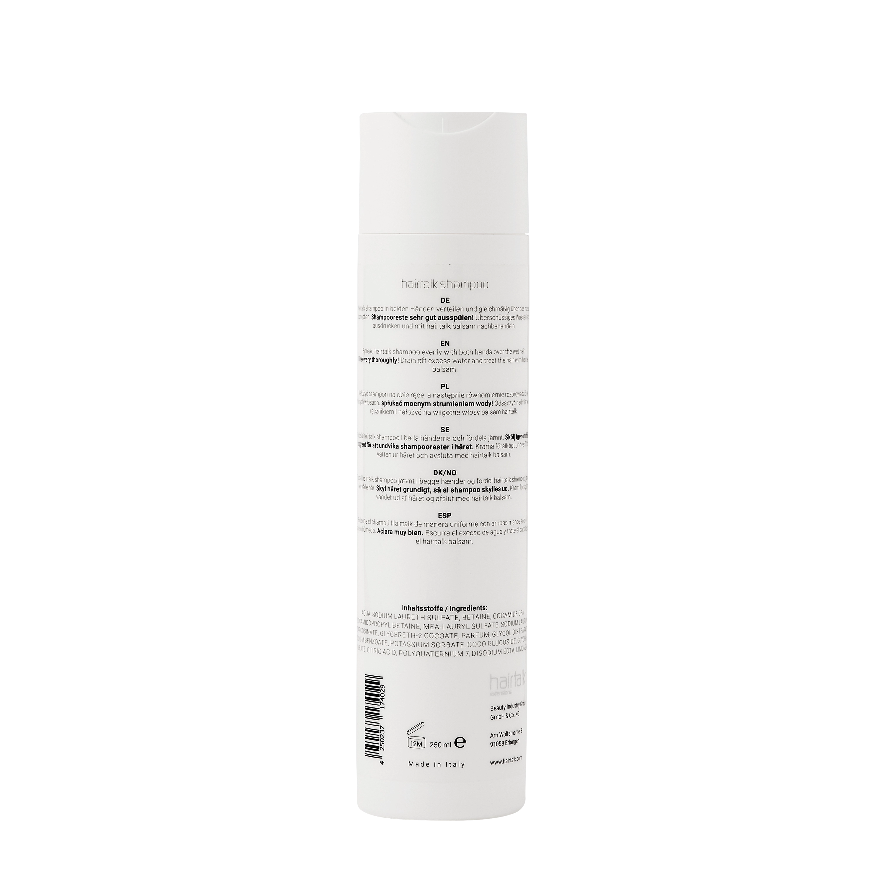 Hairtalk, Shampoo 250 ml - Sjampo - JK-Shop