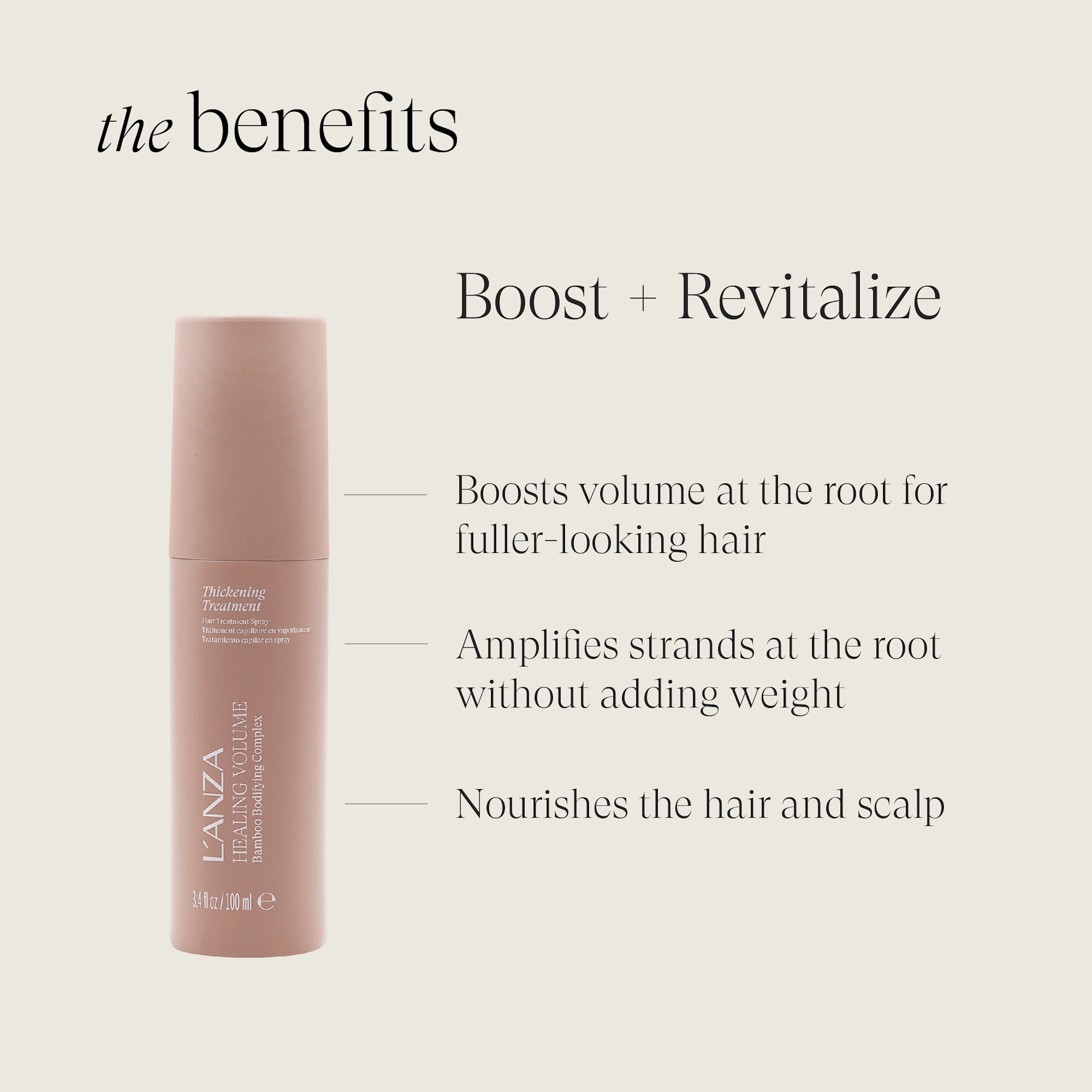 Healing Volume Thickening Treatment Spray - Hårspray - JK-Shop
