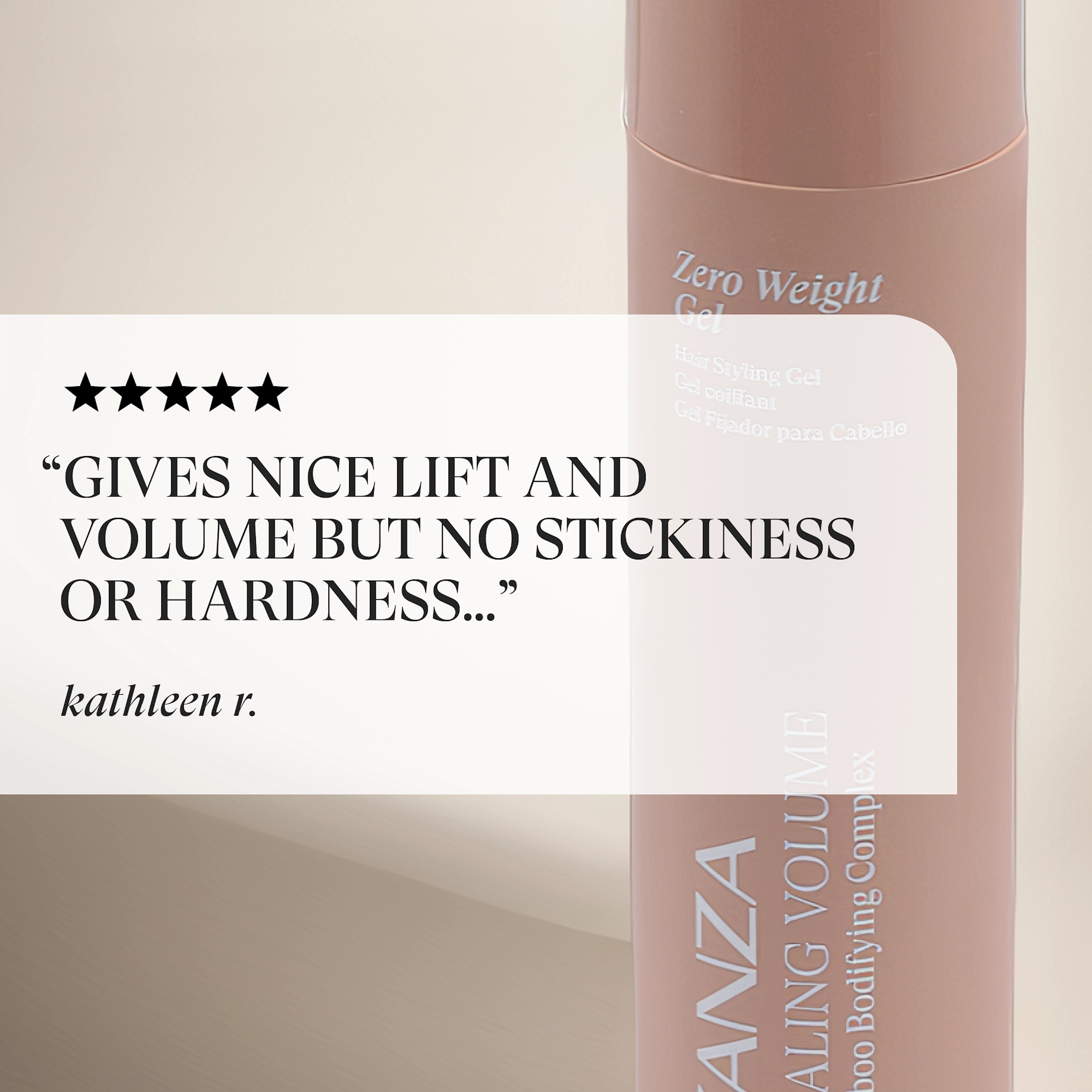 Healing Volume Zero Weight Gel - Gel - JK-Shop