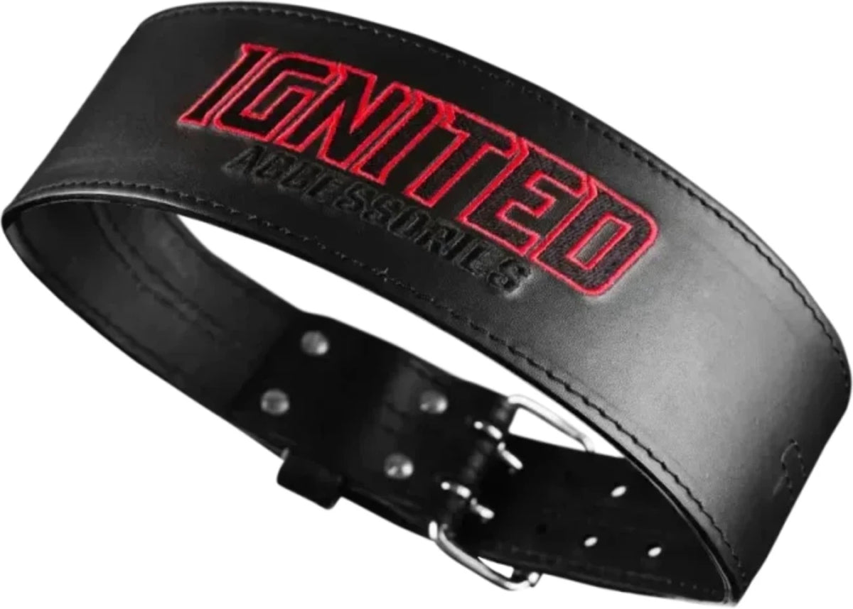 IA Padded Premium Lifting Belt, Black - Treningsredskap - JK-Shop
