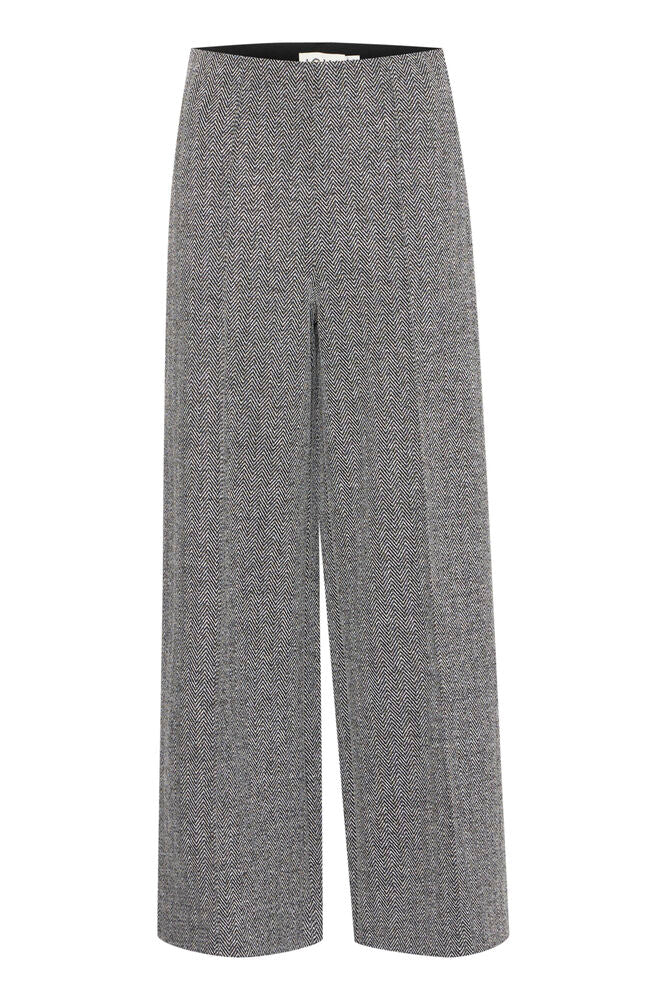 ICHI, IHKATE JACQUARD PA9 - Bukser & shorts - JK-Shop