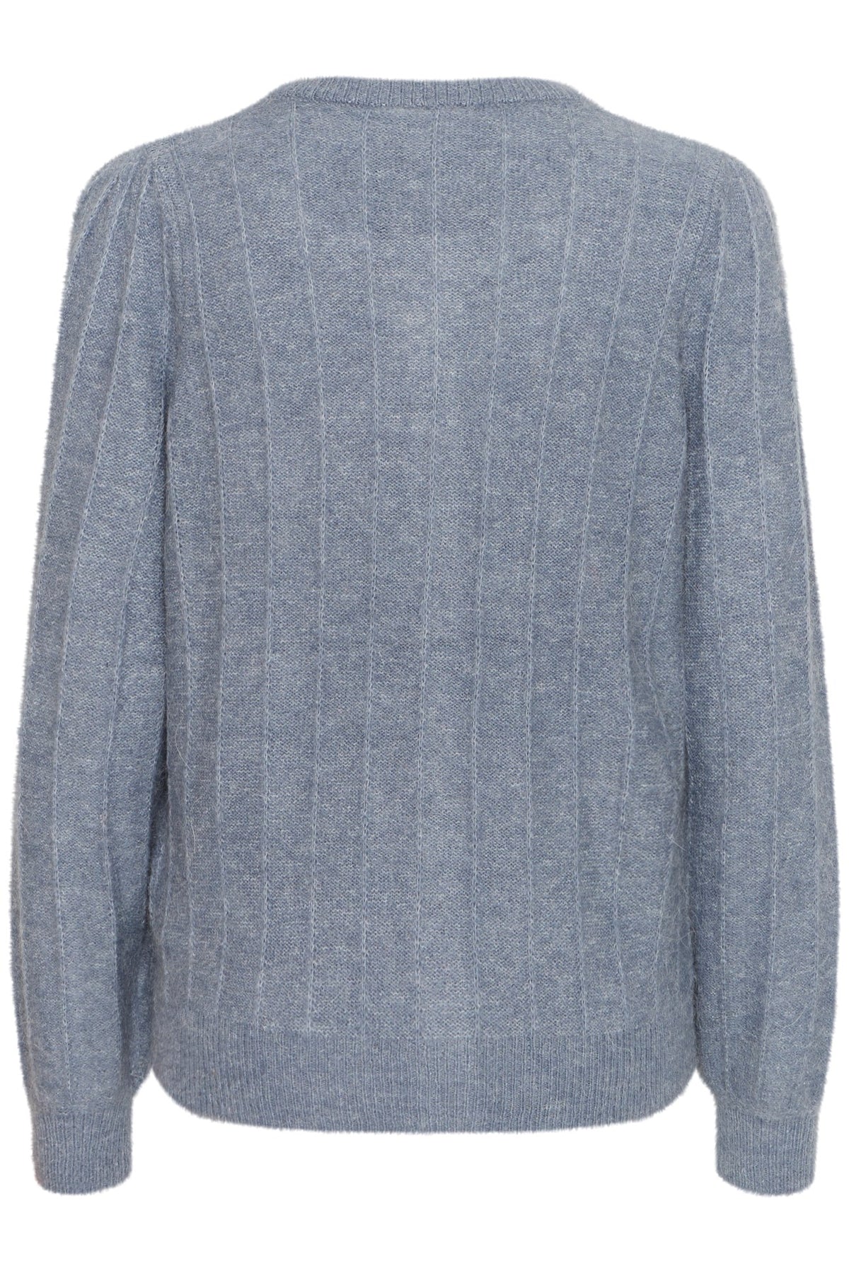 Ichi Kamara Cardigan Blue Mirage - Strikk & cardigans - JK-Shop