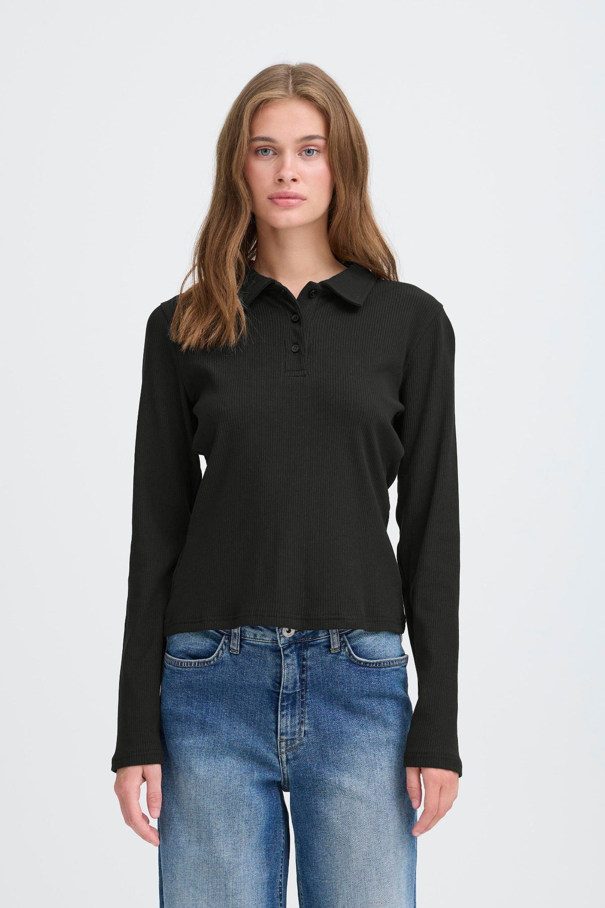 Ichi Pacific Langermet Topp - T-skjorter & topper - JK-Shop