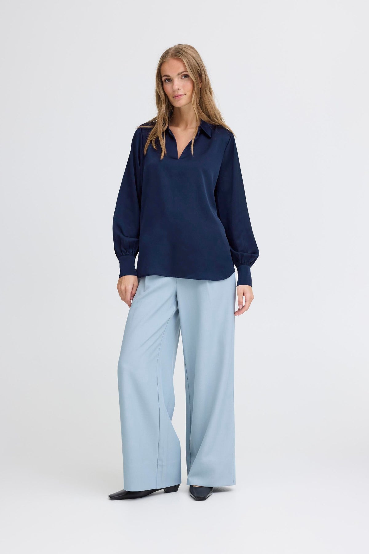 Ichi Stormy Bluse - Bluser & skjorter - JK-Shop