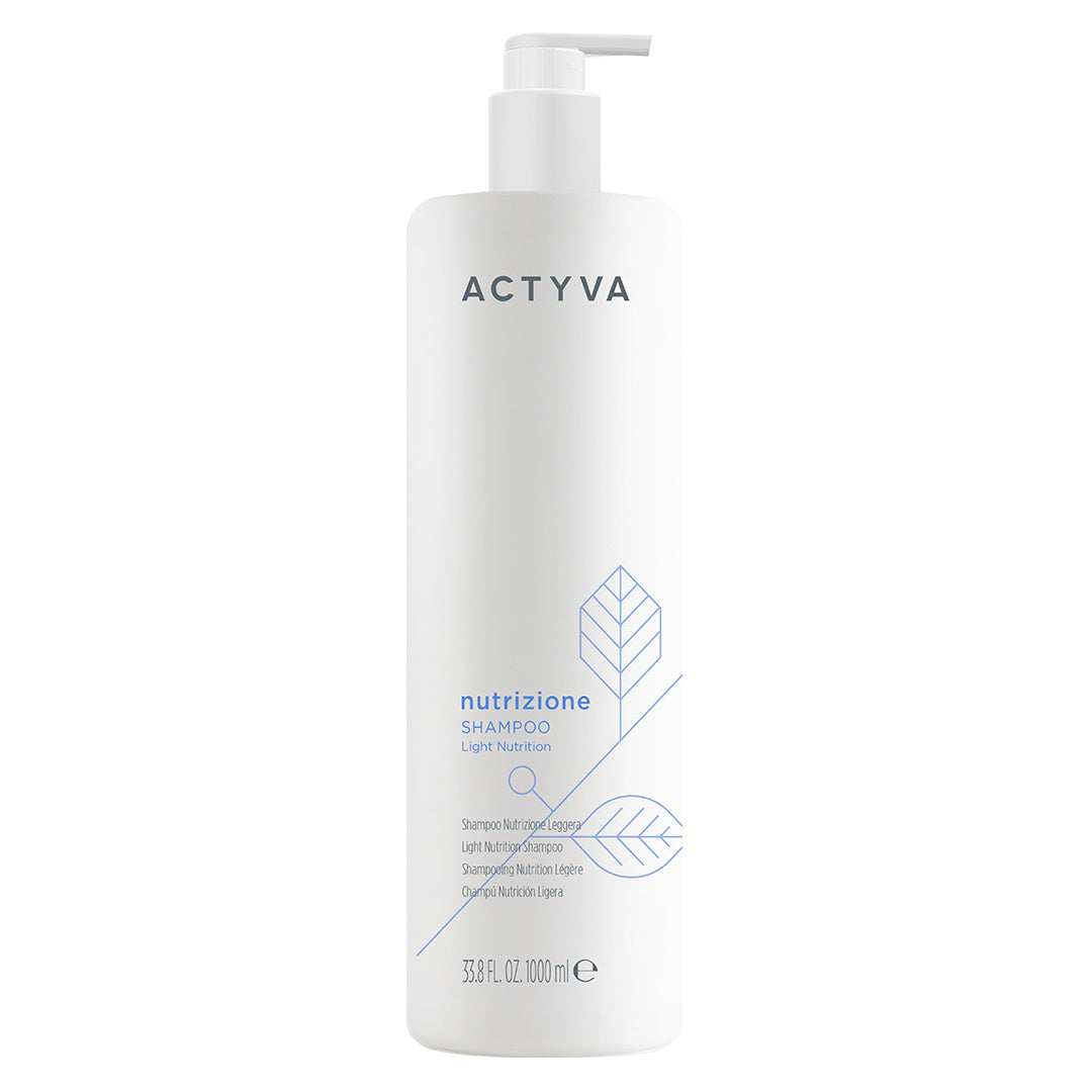 Actyva Nutrizione Shampoo 1000 ml – Fuktighetsgivende Sjampo for Normalt til Tørt Hår