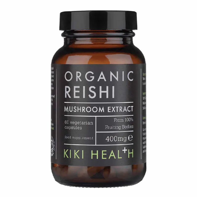 KIKI HEALTH ORGANIC REISHI EXTRACT 400 MG 60 KAPSLER -  - JK-Shop