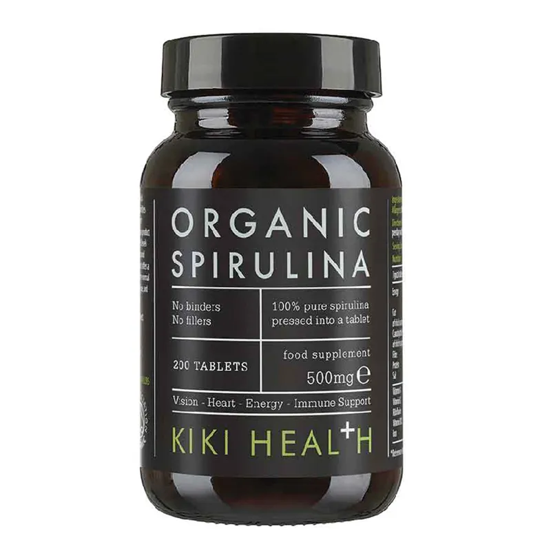 KIKI ORGANIC PREMIUM SPIRULINA 200 TABLETTER -  - JK-Shop
