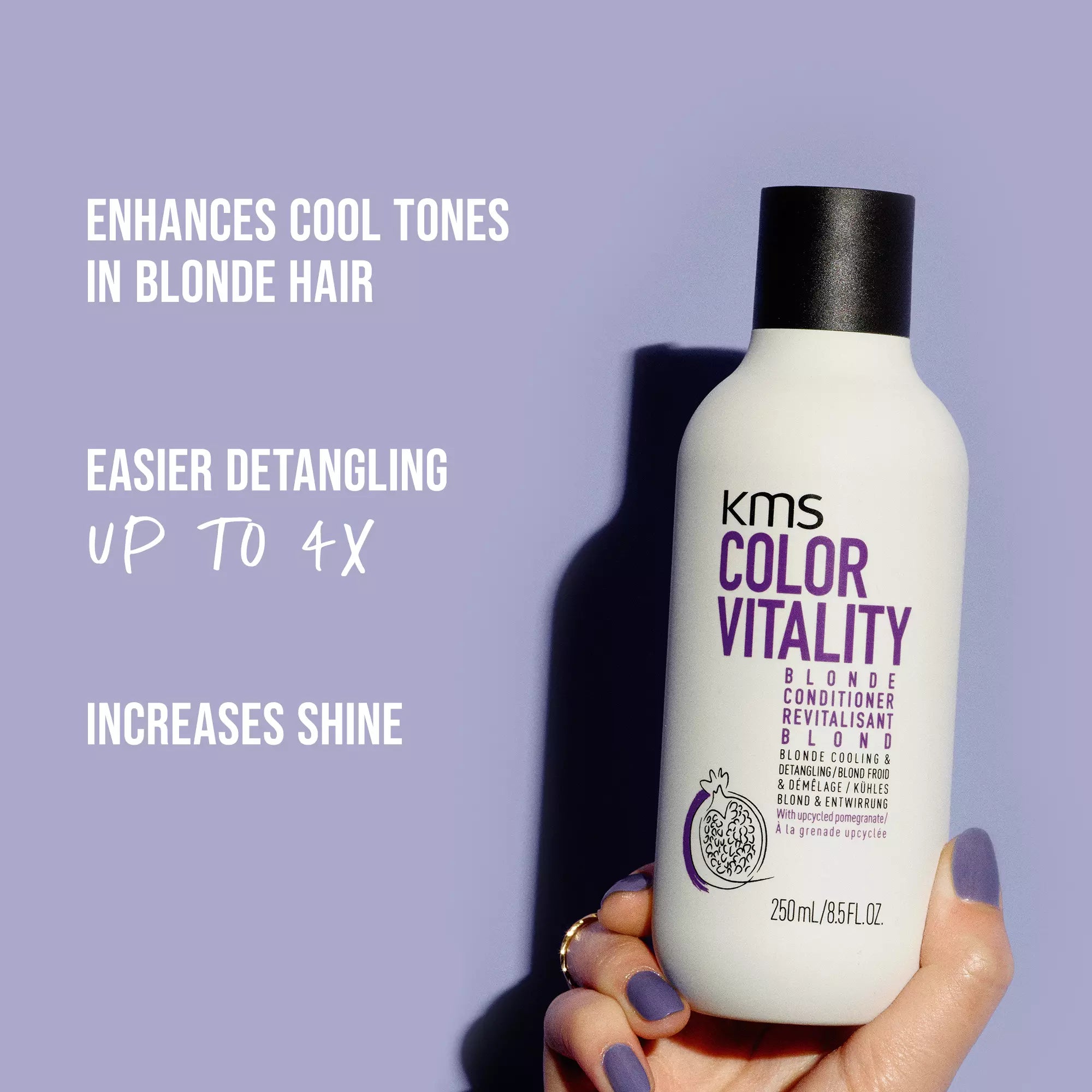 KMS, COLORVITALITY Blonde Conditioner 750 ml - Balsam - JK-Shop