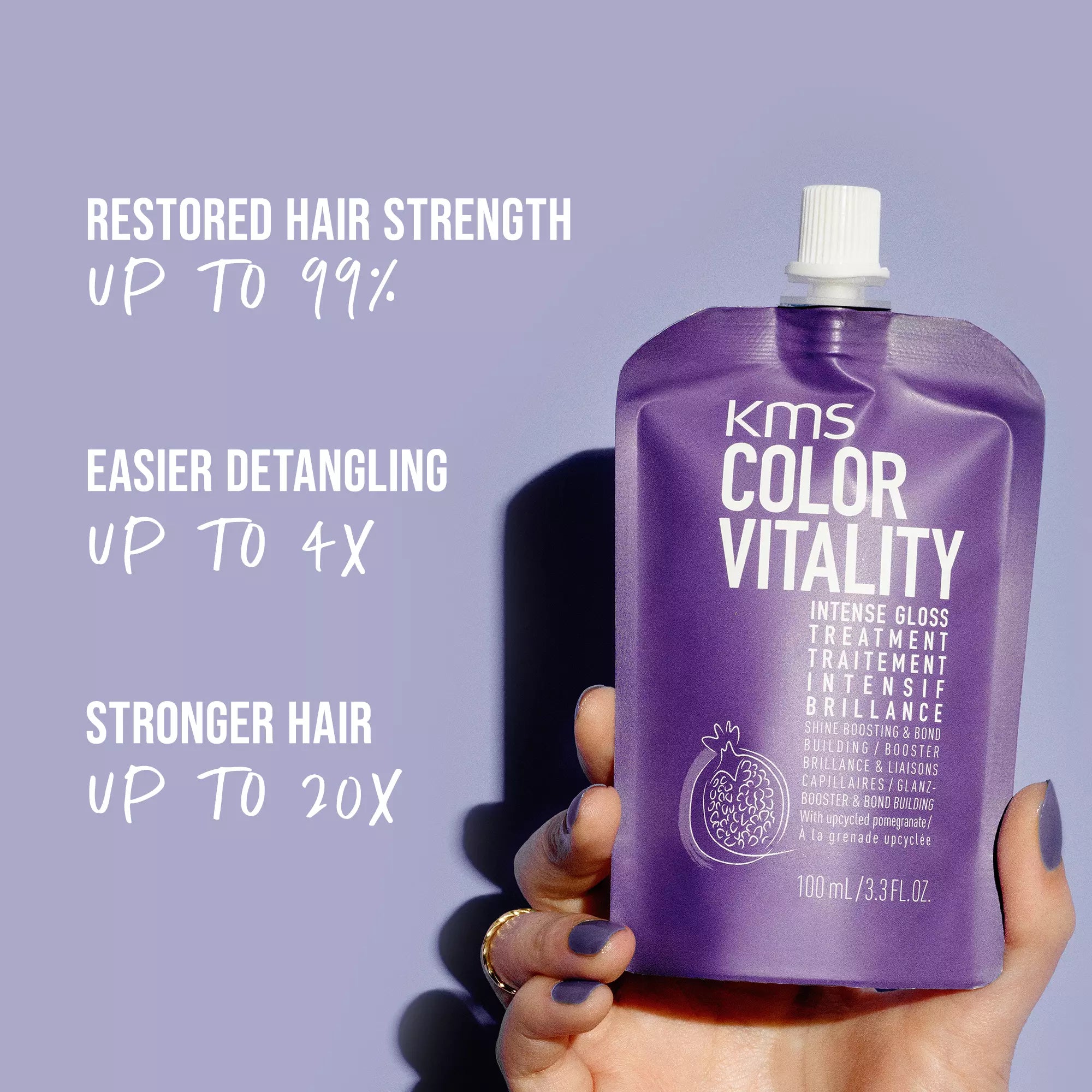 KMS, COLORVITALITY Intense Gloss Treatment 100 ml - Hårkur - JK-Shop