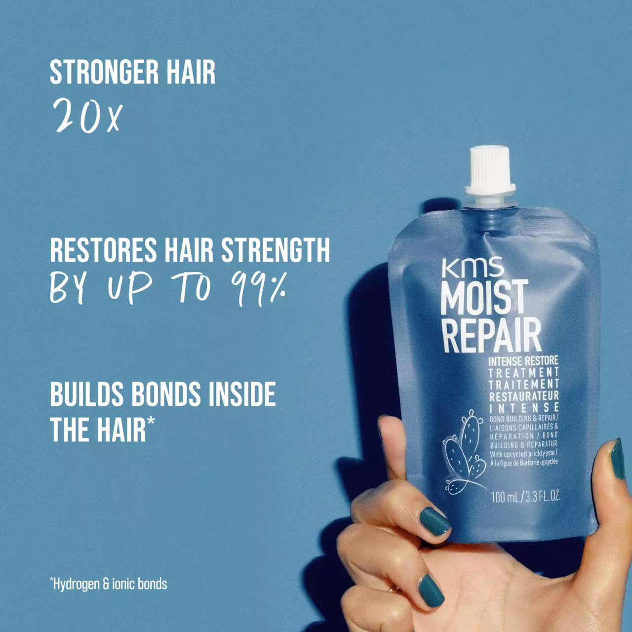 KMS, MoistRepair Intense Restore Treatment 500 ml - Hårkur - JK-Shop