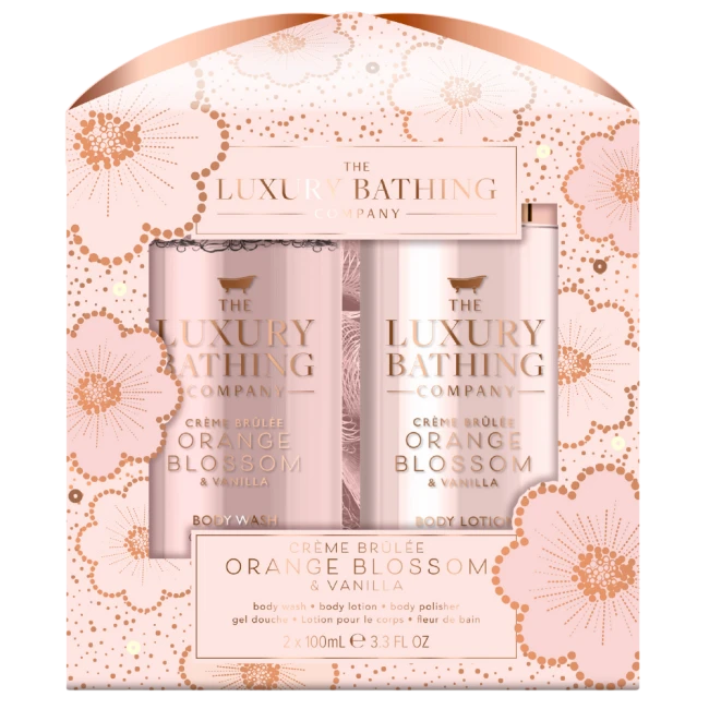 LBC Glamorous Glow Kit Orange Blossom & Vanilla - Såpe - og lotionsett - JK-Shop