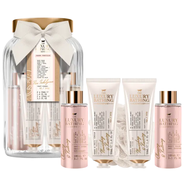 LBC Pure Indulgence Kit Warm Vanilla - Såpe - og lotionsett - JK-Shop
