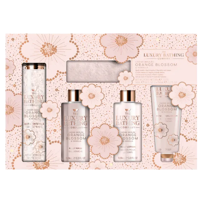 LBC Ultimate Indulgence Kit Orange Blossom & Vanilla - Såpe - og lotionsett - JK-Shop