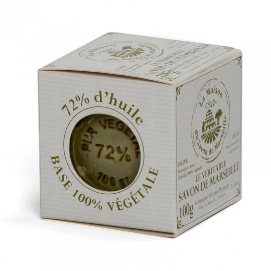 La Maison Marseille Soap Cube Olive 100g - Såpe - JK-Shop