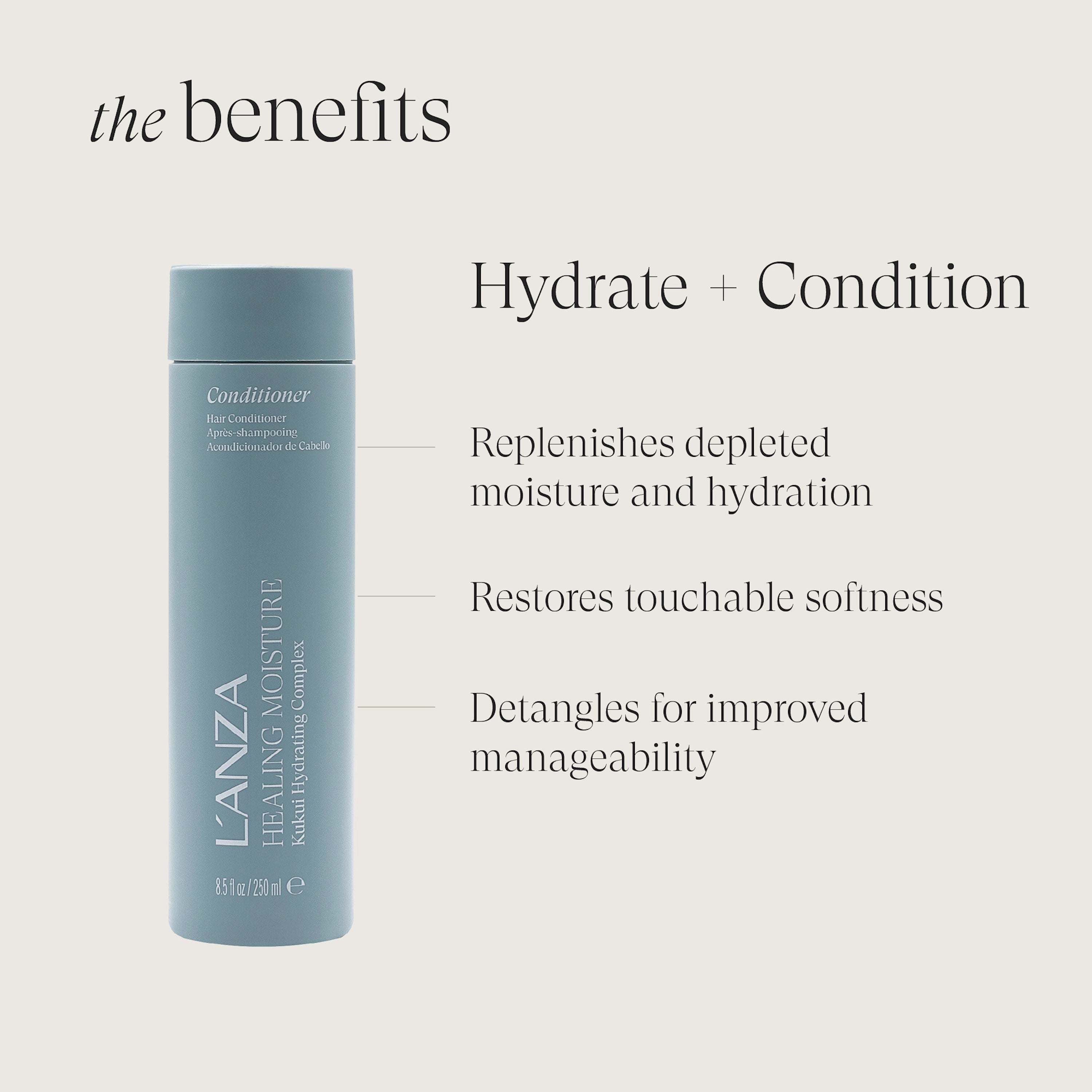 Lanza Healing Moisture - 4 størrelser - Hårpleie - JK-Shop