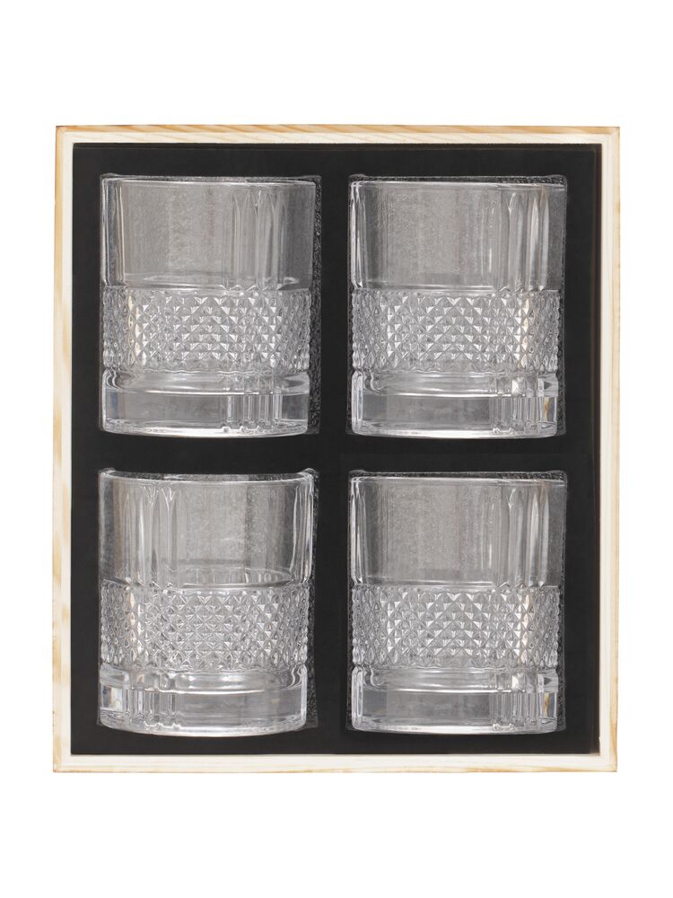 Lord Nelson roterende whiskyglass 4-pk - Glass - JK-Shop