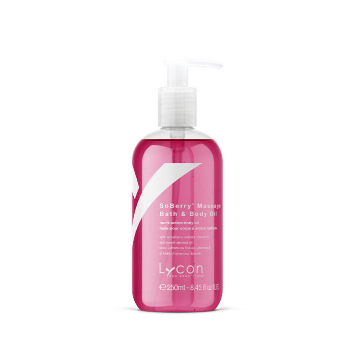 Lycon SoBerry Massage, Bath and Body Oil 250ml - Kroppsolje - JK-Shop