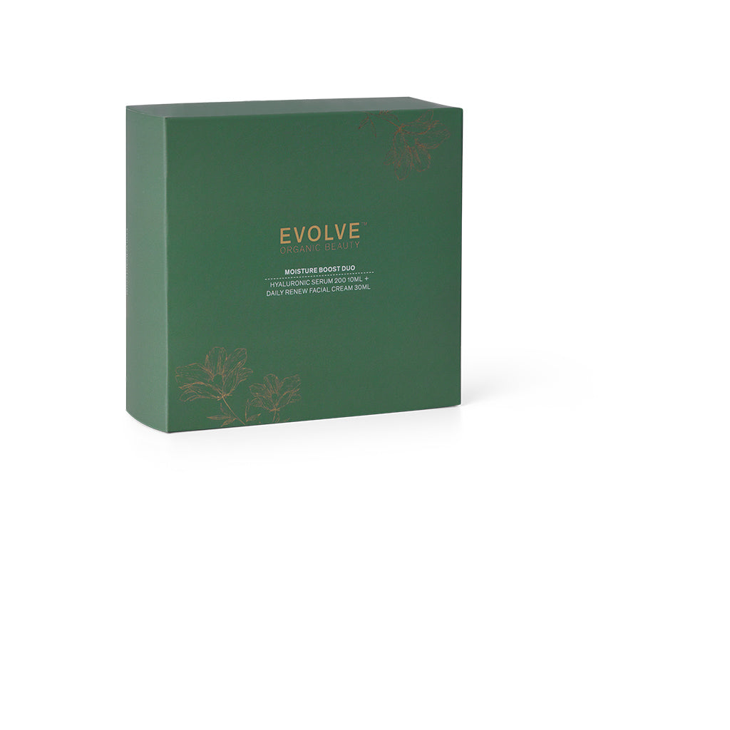 EVOLVE MOISTURE BOOST DUO Gavesett - Hyaluronic Serum 10ml + Daily Renew Facial Cream 30ml - Gavesett - JK-Shop