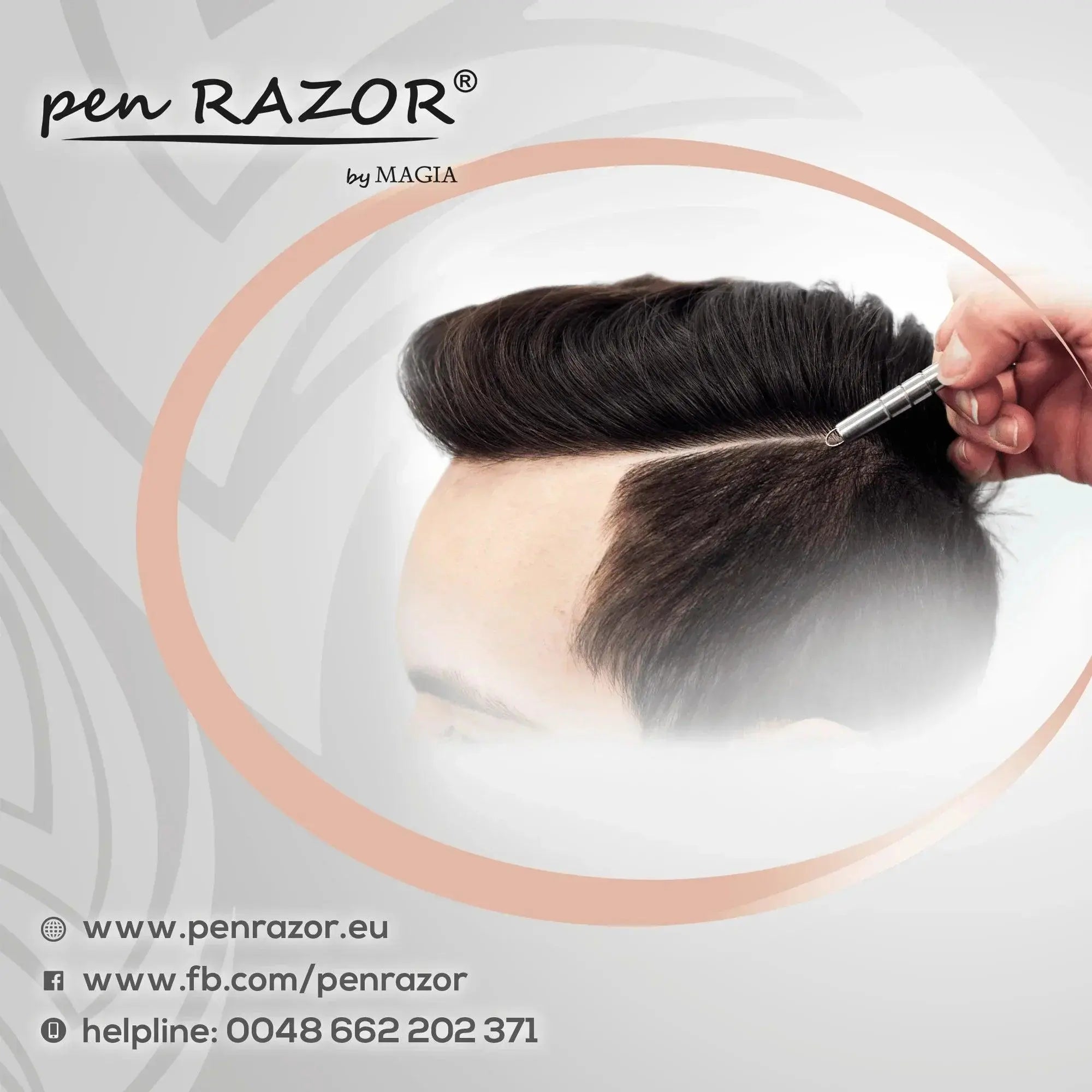 Magia Pen Razor-Barberhøvel-JKSHOP