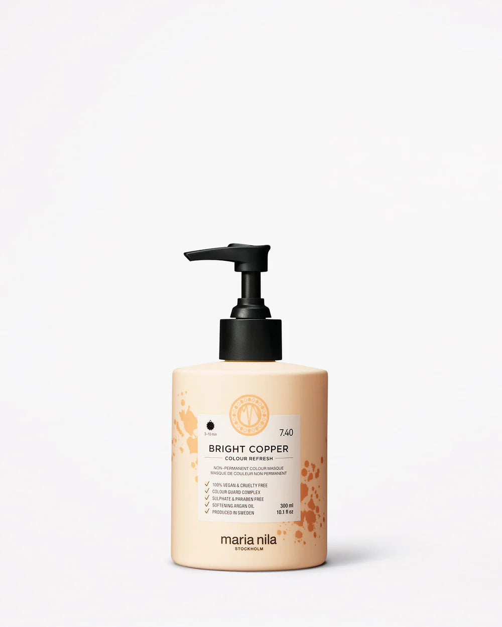 Maria Nila COLOUR REFRESH 7.40 BRIGHT COPPER 300ml-Hårkur-JKSHOP