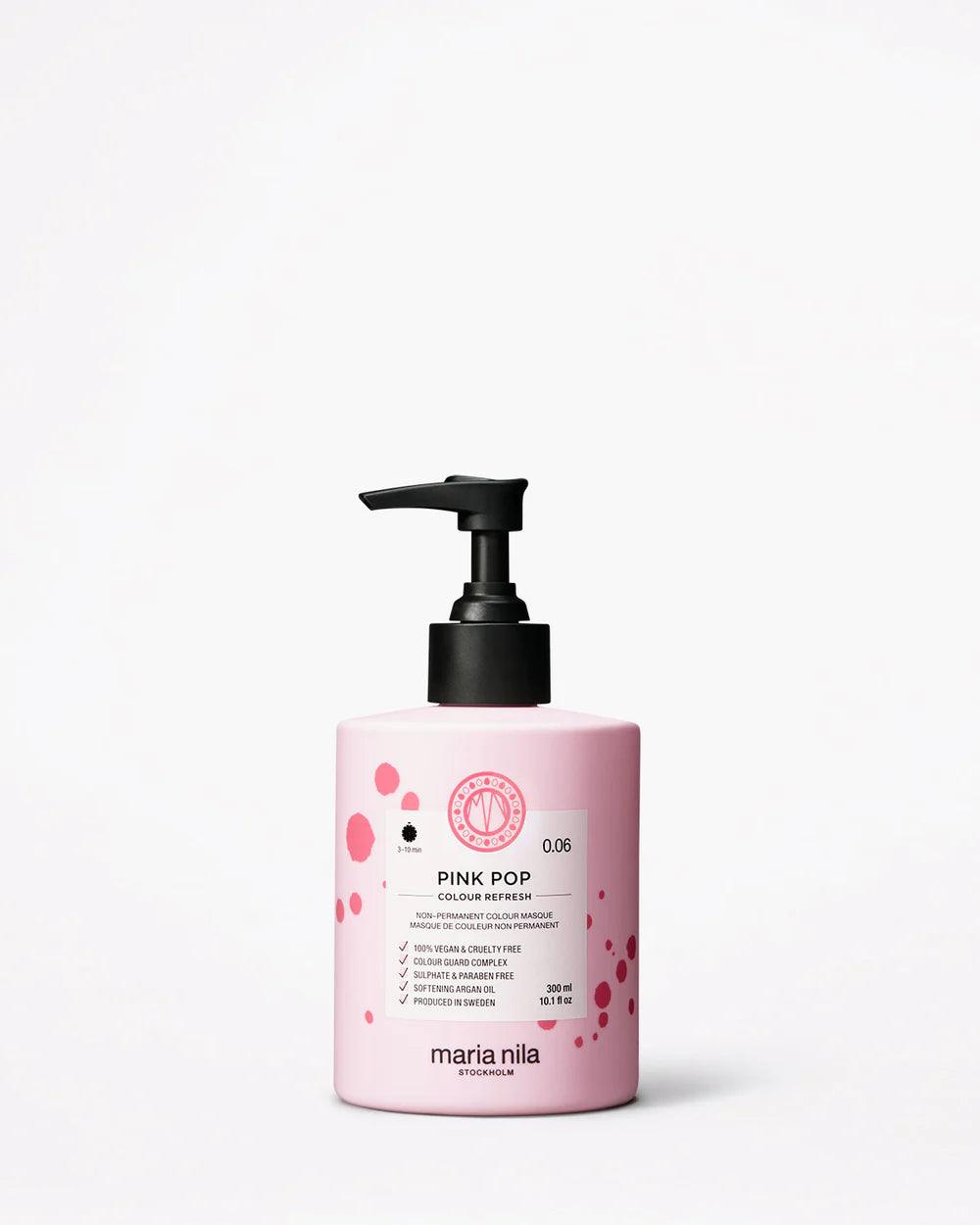 Maria Nila Colour Refresh Pink Pop 300ml - Hårkur - JK-Shop
