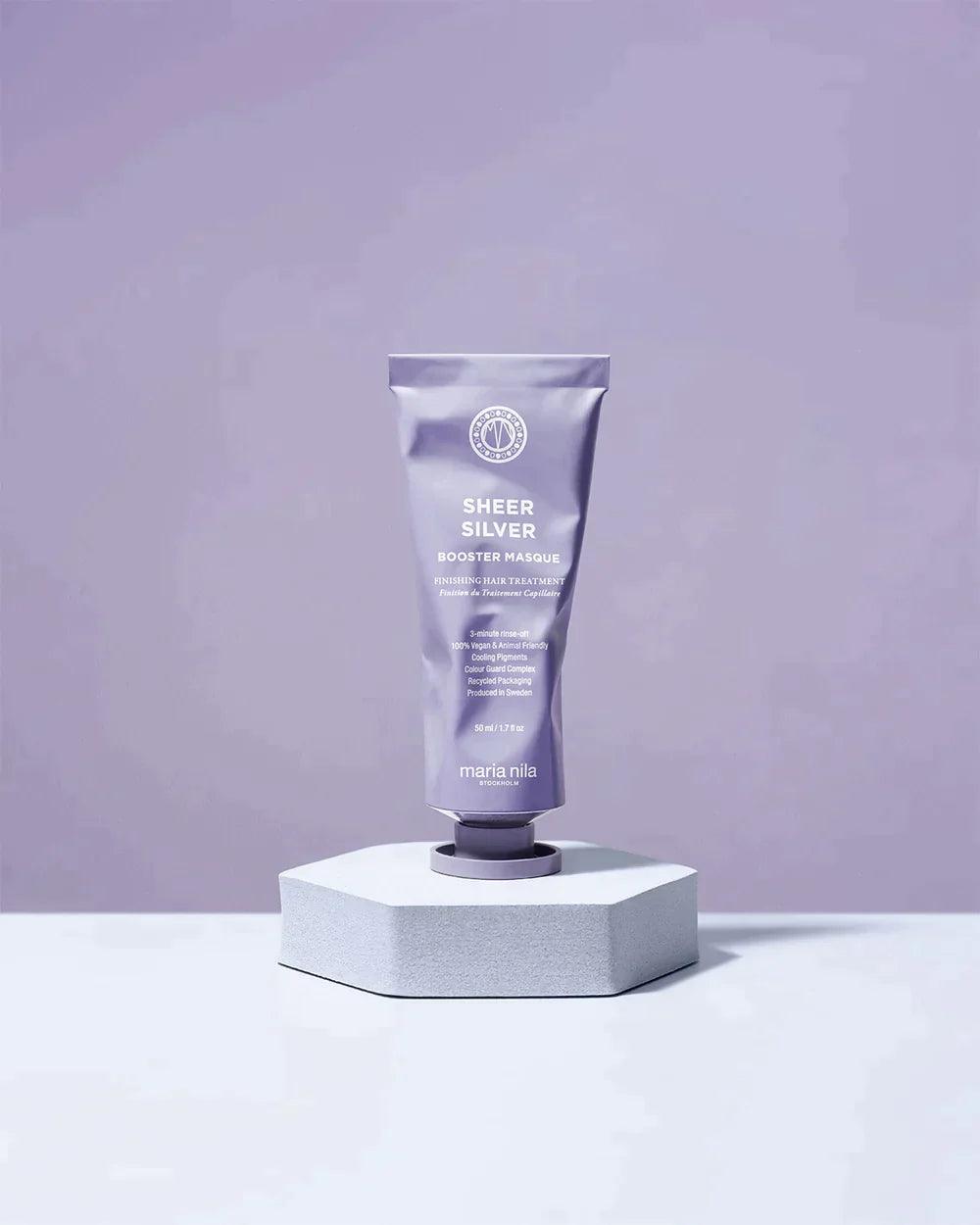 Maria Nila Sheer Silver Booster Masque- 50ml - Hårkur - JK-Shop - bilde 2