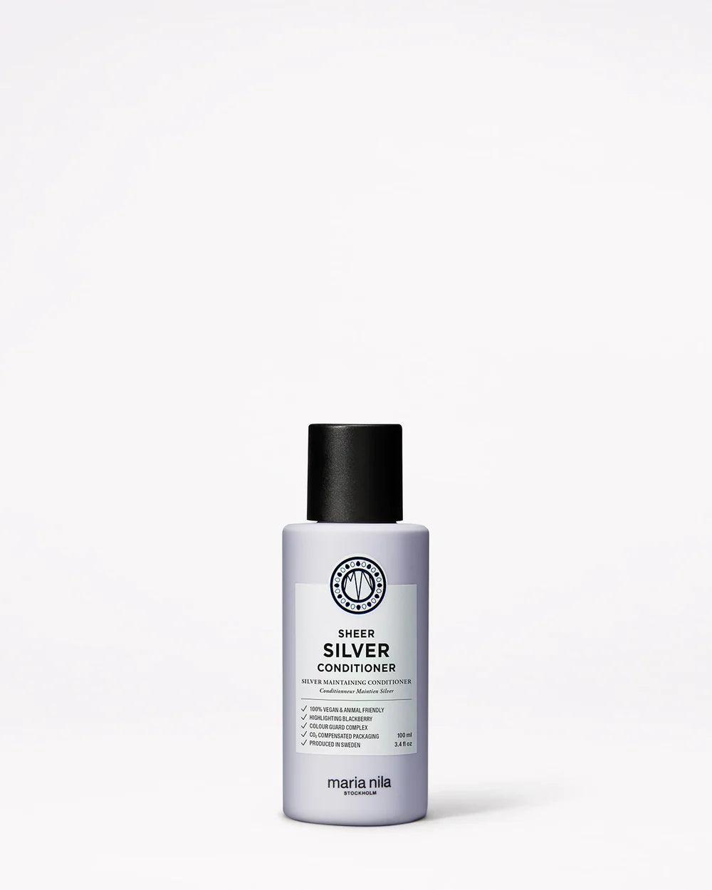 Maria Nila Sheer Silver Conditioner 100ml - Sjampo & balsam - JK-Shop