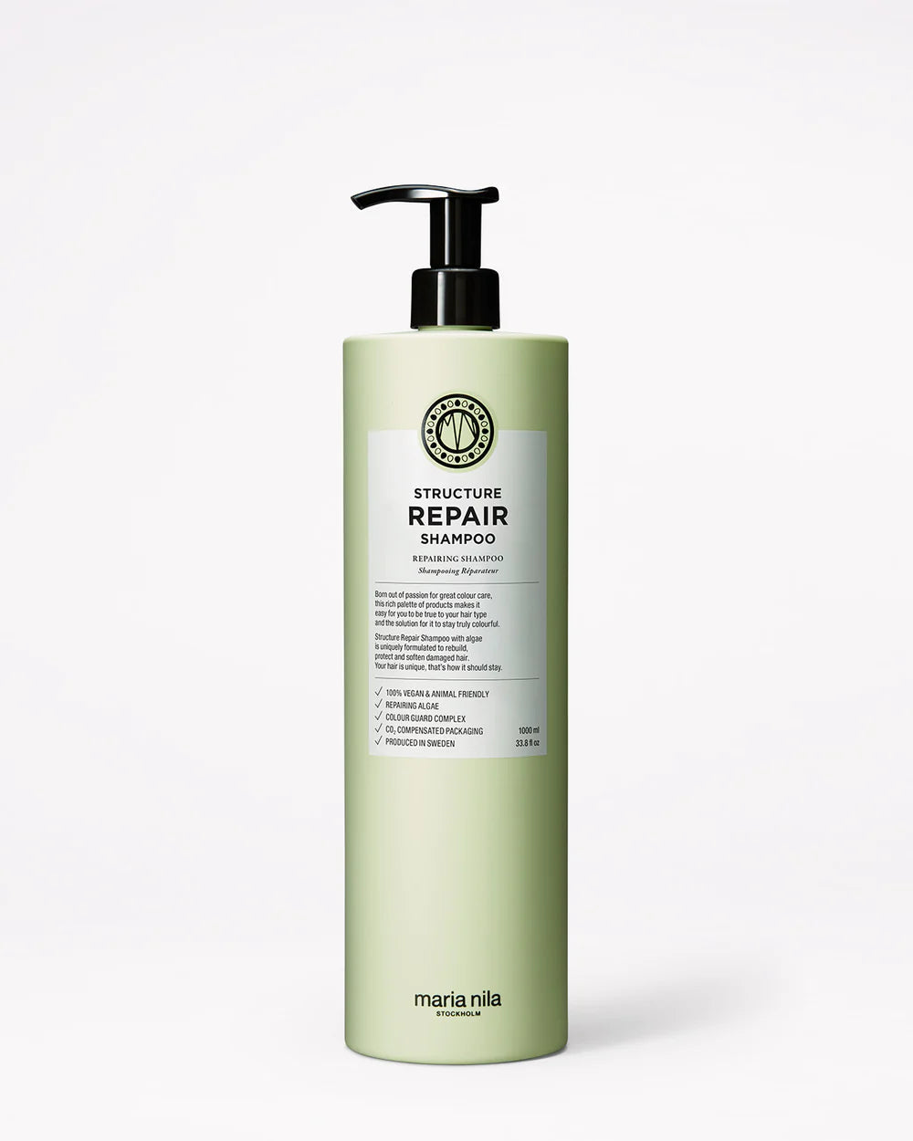 Maria Nila Structure Repair Shampoo 1000ml - Sjampo & balsam - JK-Shop